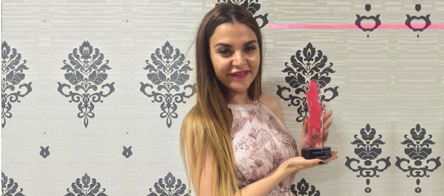 Ms. Eljammi Gozalli of CFAD grabs Young Designer Award