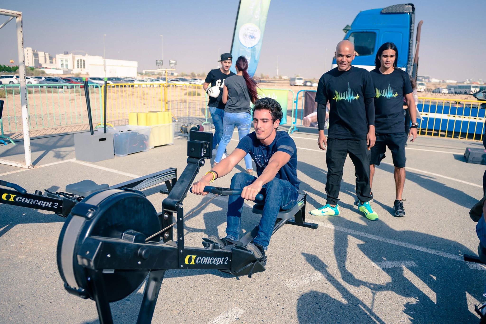 AUE Participates in Dubai Fitness Challenge