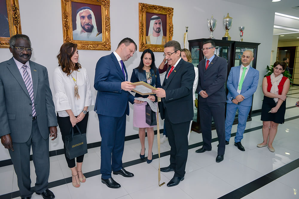 President of Vojvodina, H.E. Igor Mirovic, Visits AUE.