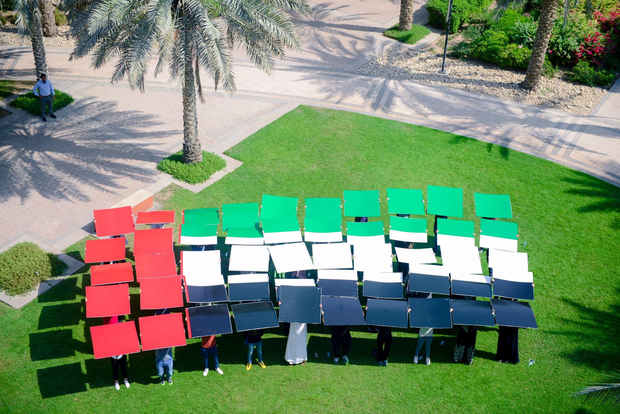 AUE Celebrates UAE Flag Day