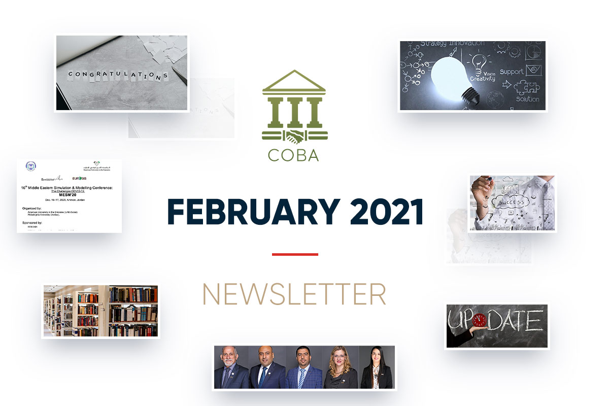 COBA February 2021 Newsletter