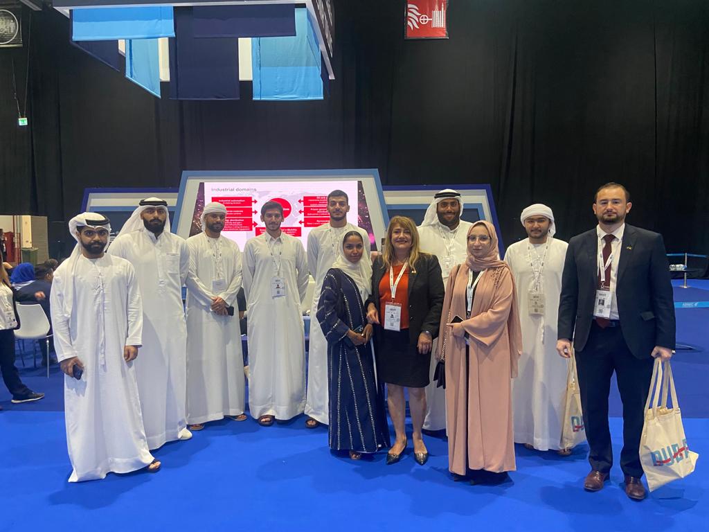 AUE Sends Delegation to Landmark Cyber Security Exhibition in Abu Dhabi