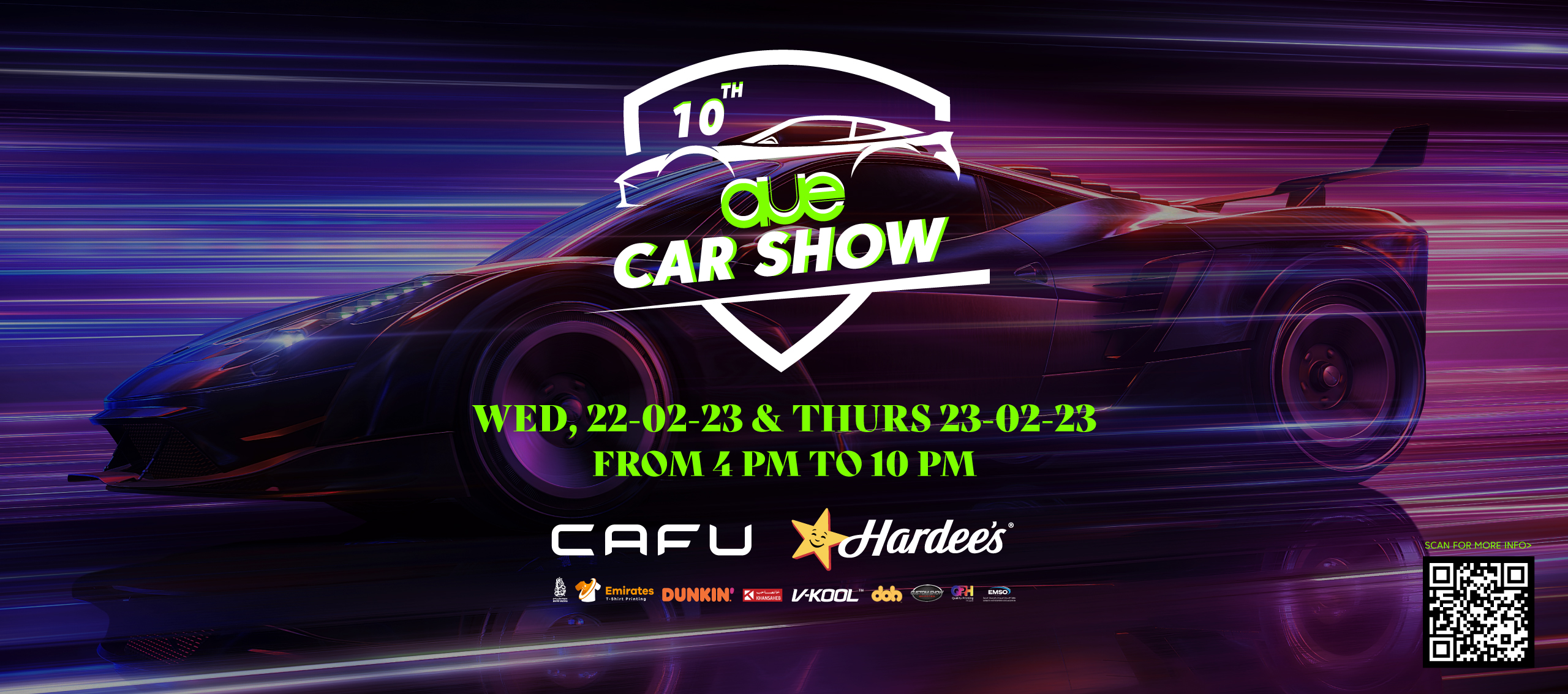 AUE’s 10th Annual Car Show Goes Full Throttle